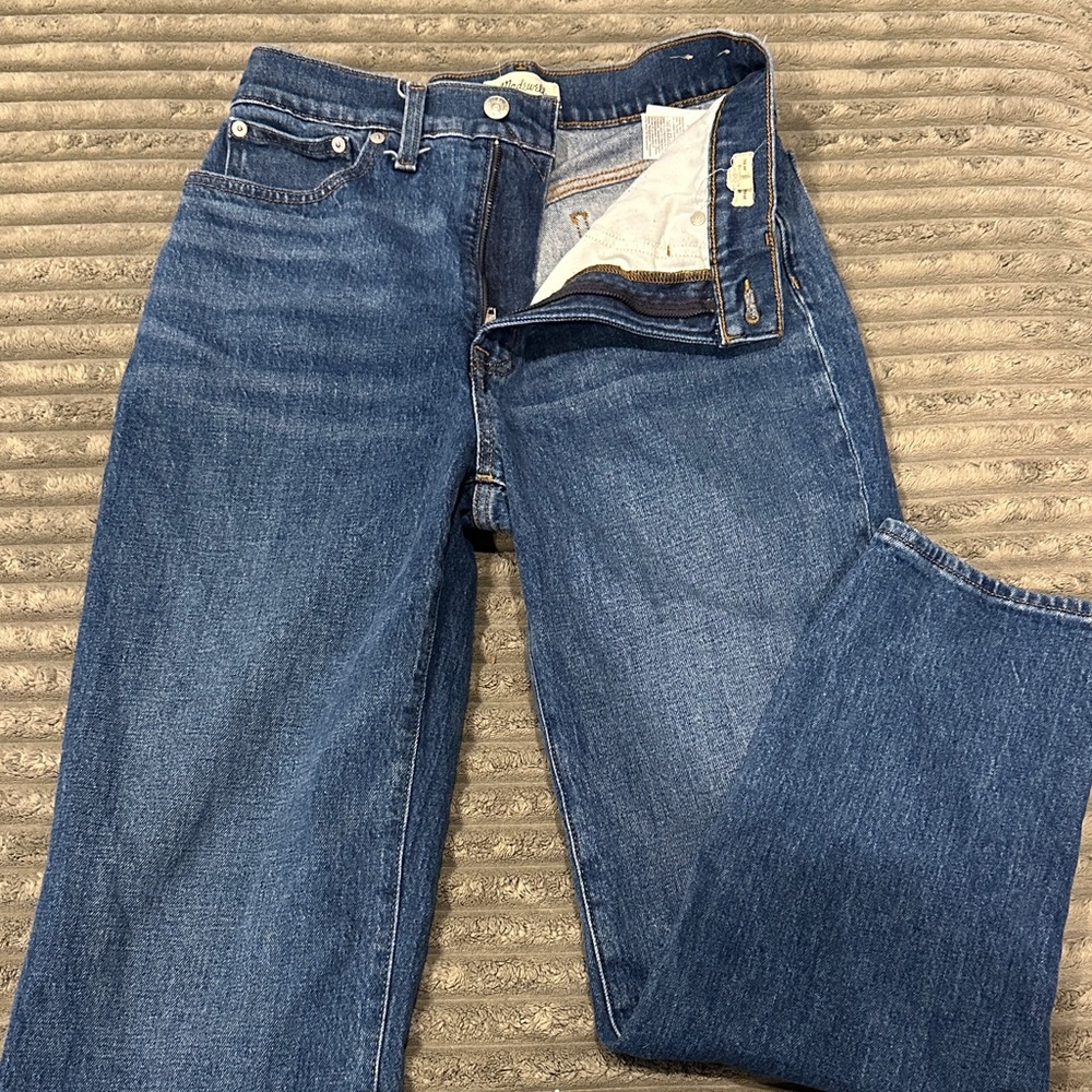 Madewell High Rise Blue Jeans